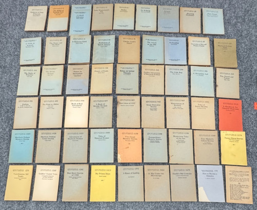Lot little blue books - lot,